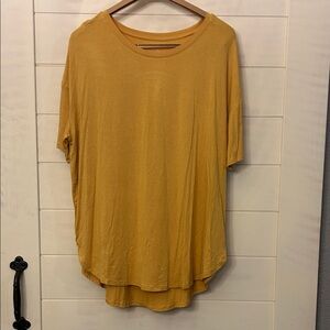 NWT Casual Mustard Yellow Women's Top